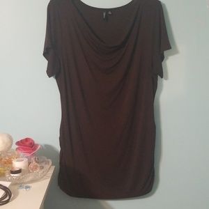 Brown top size 1x
